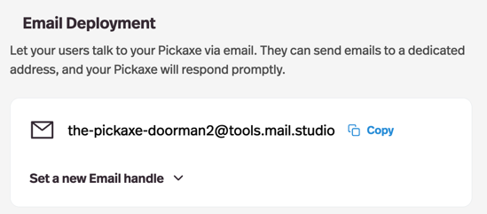 Set it up in five minutes