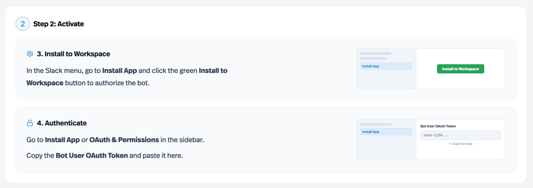 Step 2: install in your workspace