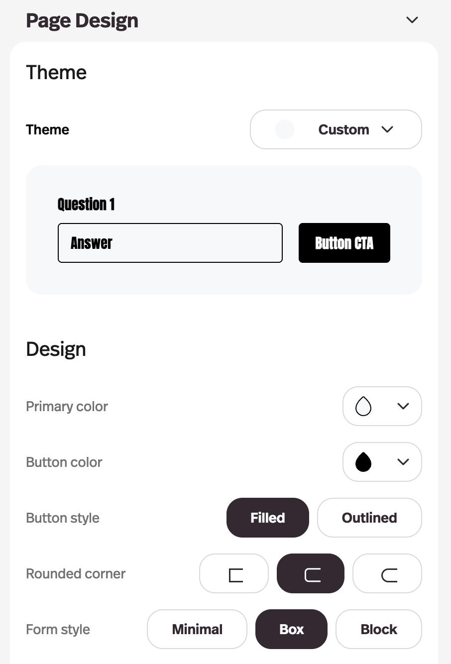 Design without taste debt