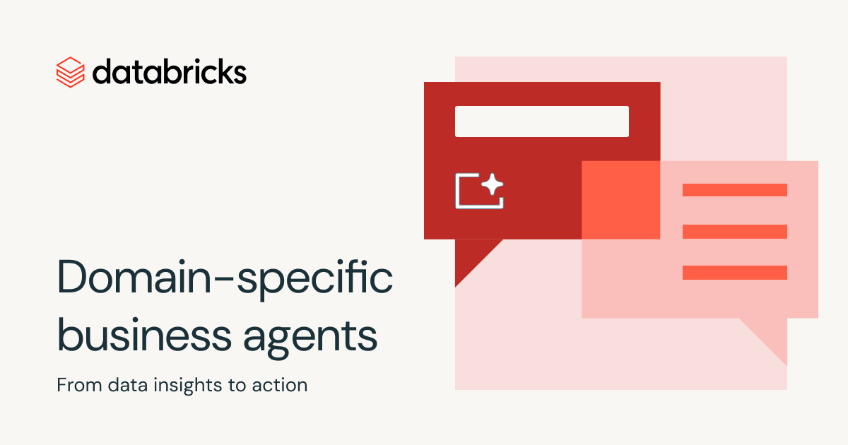 Databricks official Genie product social preview