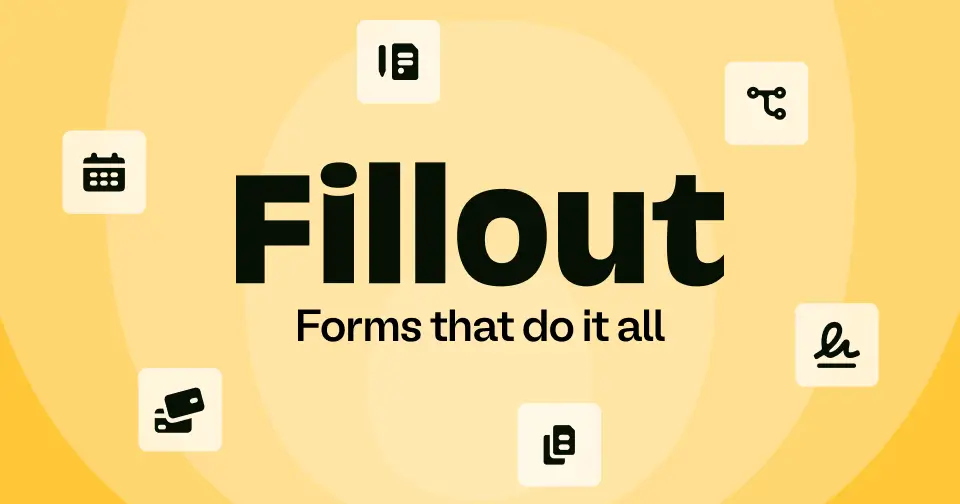 Fillout official product preview for its form platform