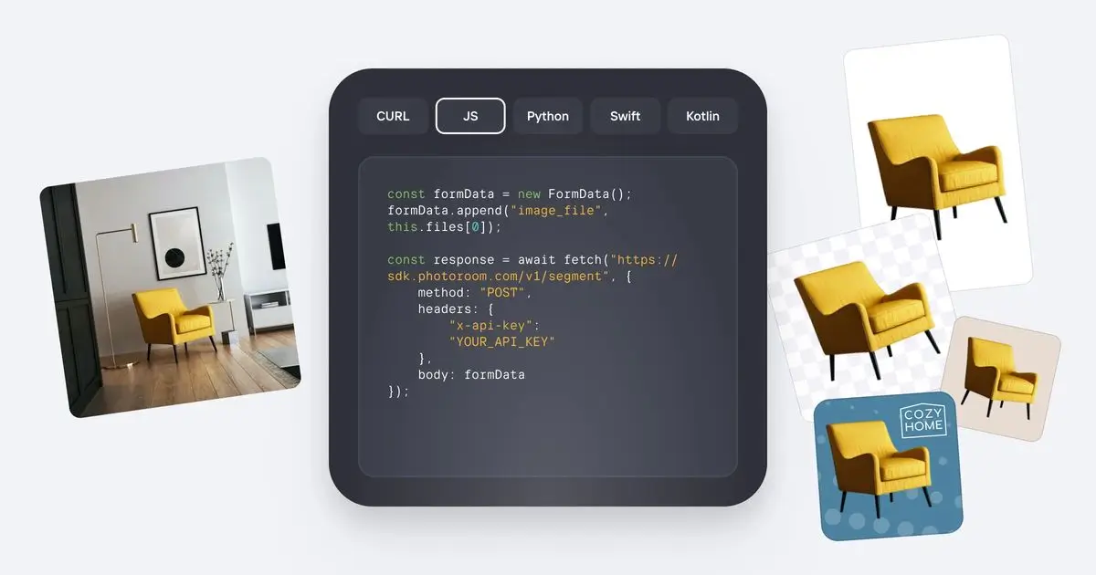 Photoroom AI product photography workflow for ecommerce catalogs