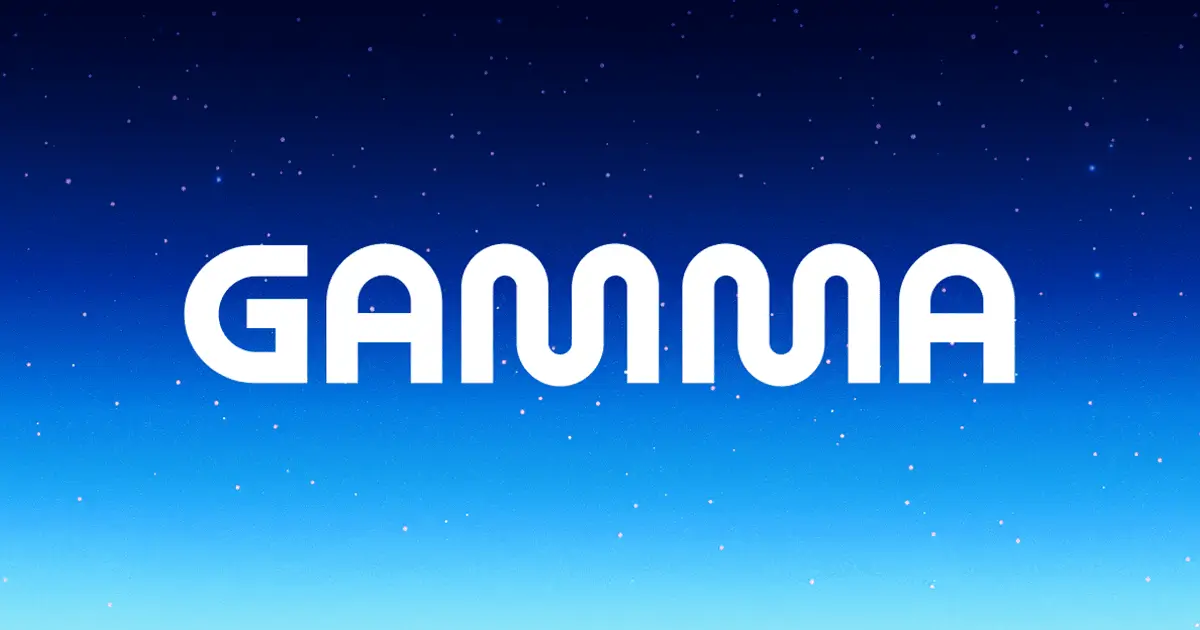 Gamma AI presentation maker used by freelancers to build client proposals