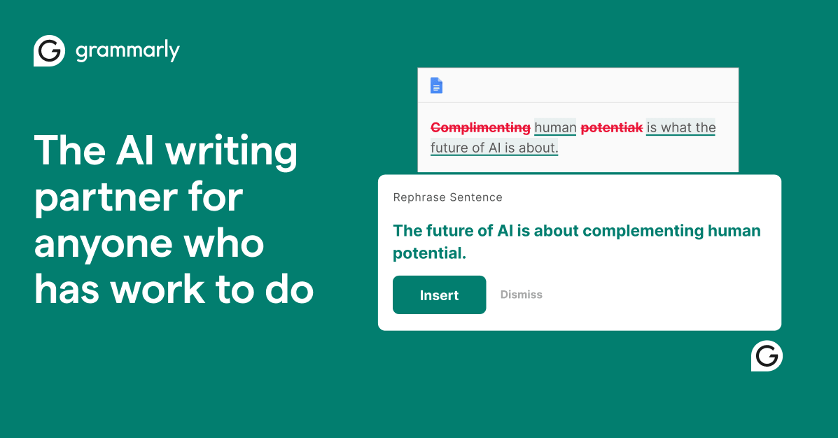 Grammarly AI writing assistant for freelancers polishing client communication