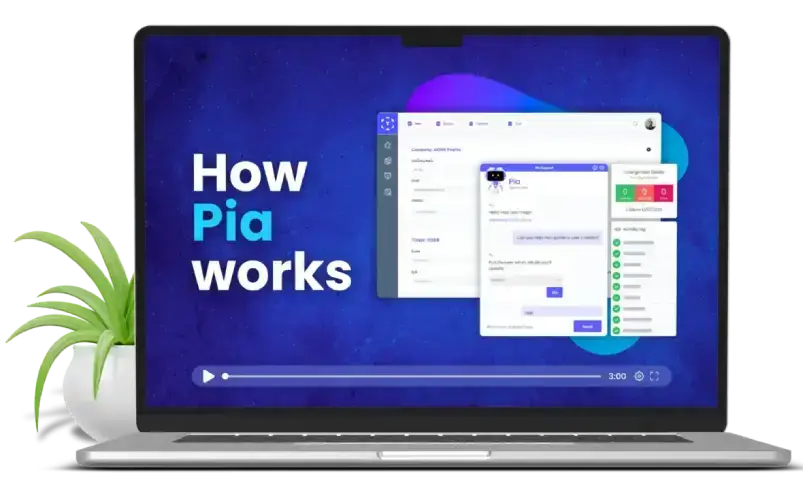 Pia AI automation platform for MSPs handling onboarding, offboarding and ticket resolution