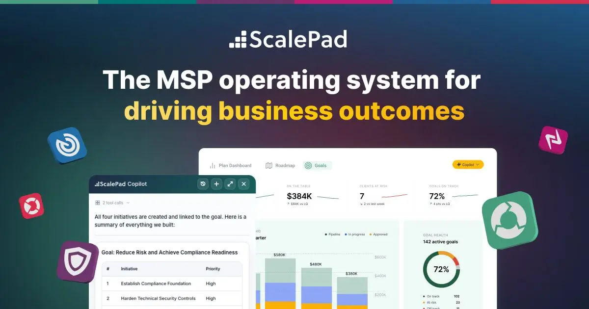 ScalePad lifecycle management and client success platform for MSPs