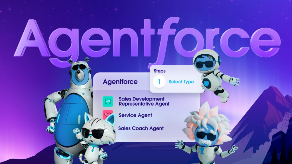 Salesforce Agentforce AI platform for real estate CRM