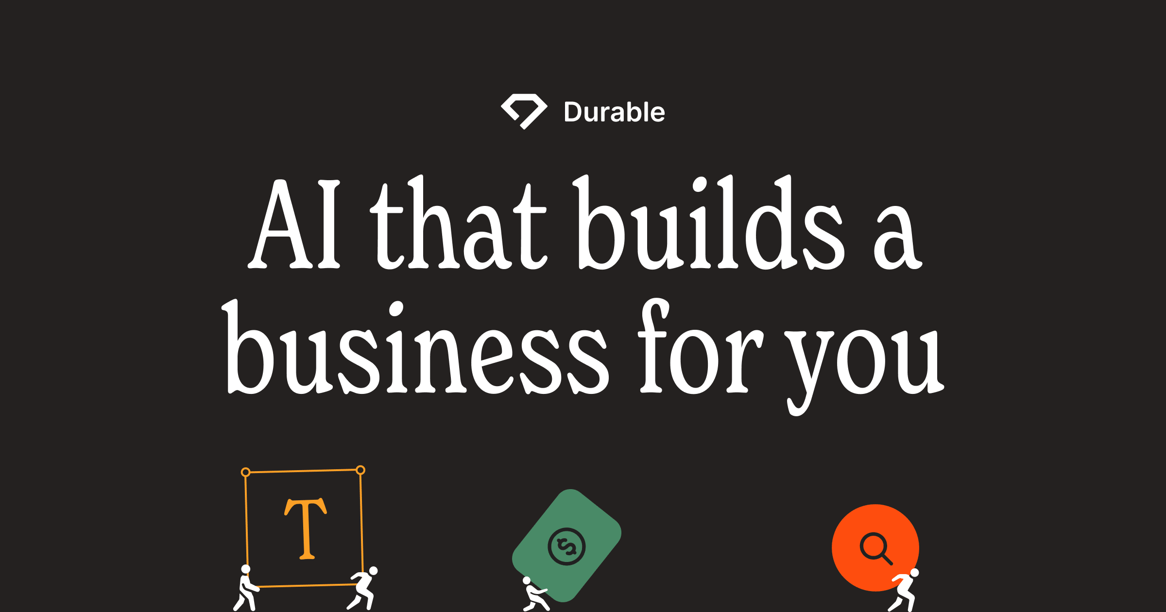 Durable official website and business platform promotional image