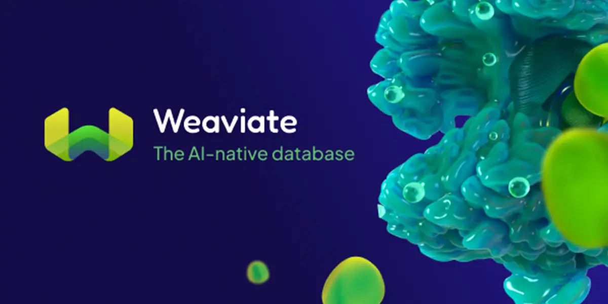 Current official Weaviate website preview