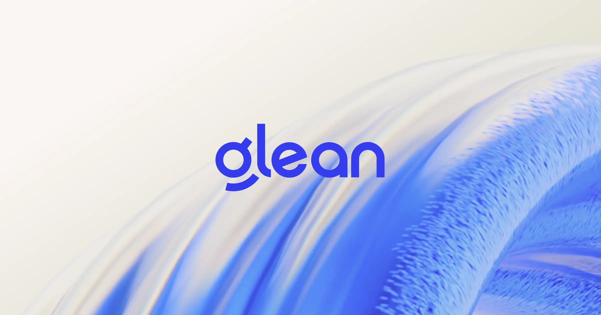 Glean AI-powered enterprise search homepage — employee portal software for finding answers across company apps
