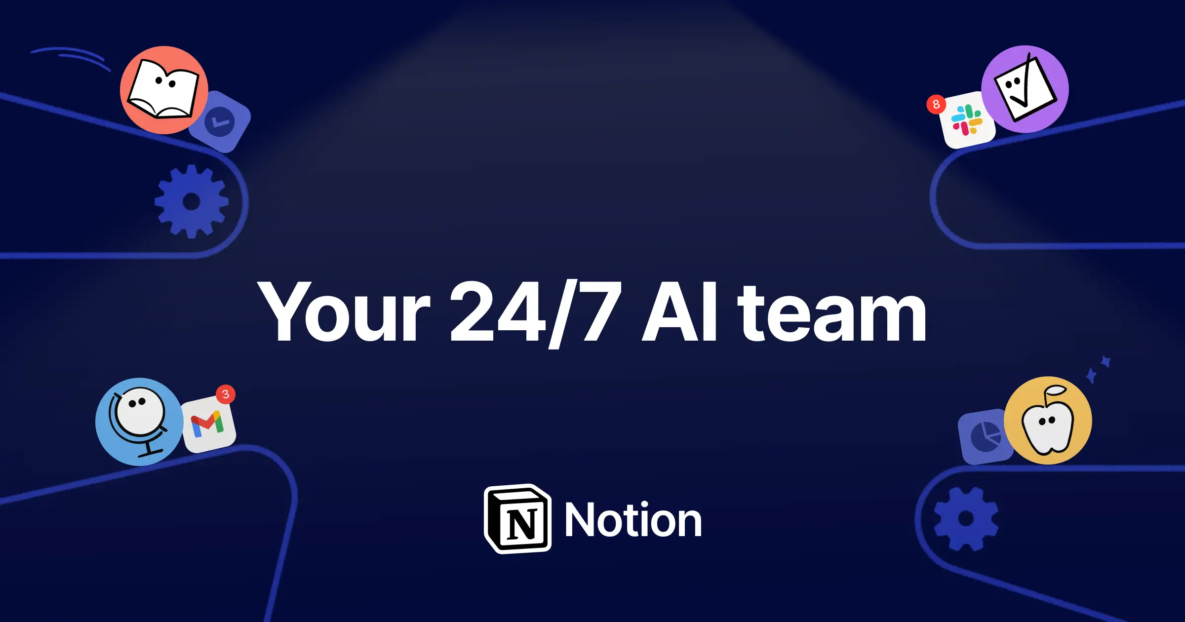 Notion connected workspace used as employee portal software and company wiki