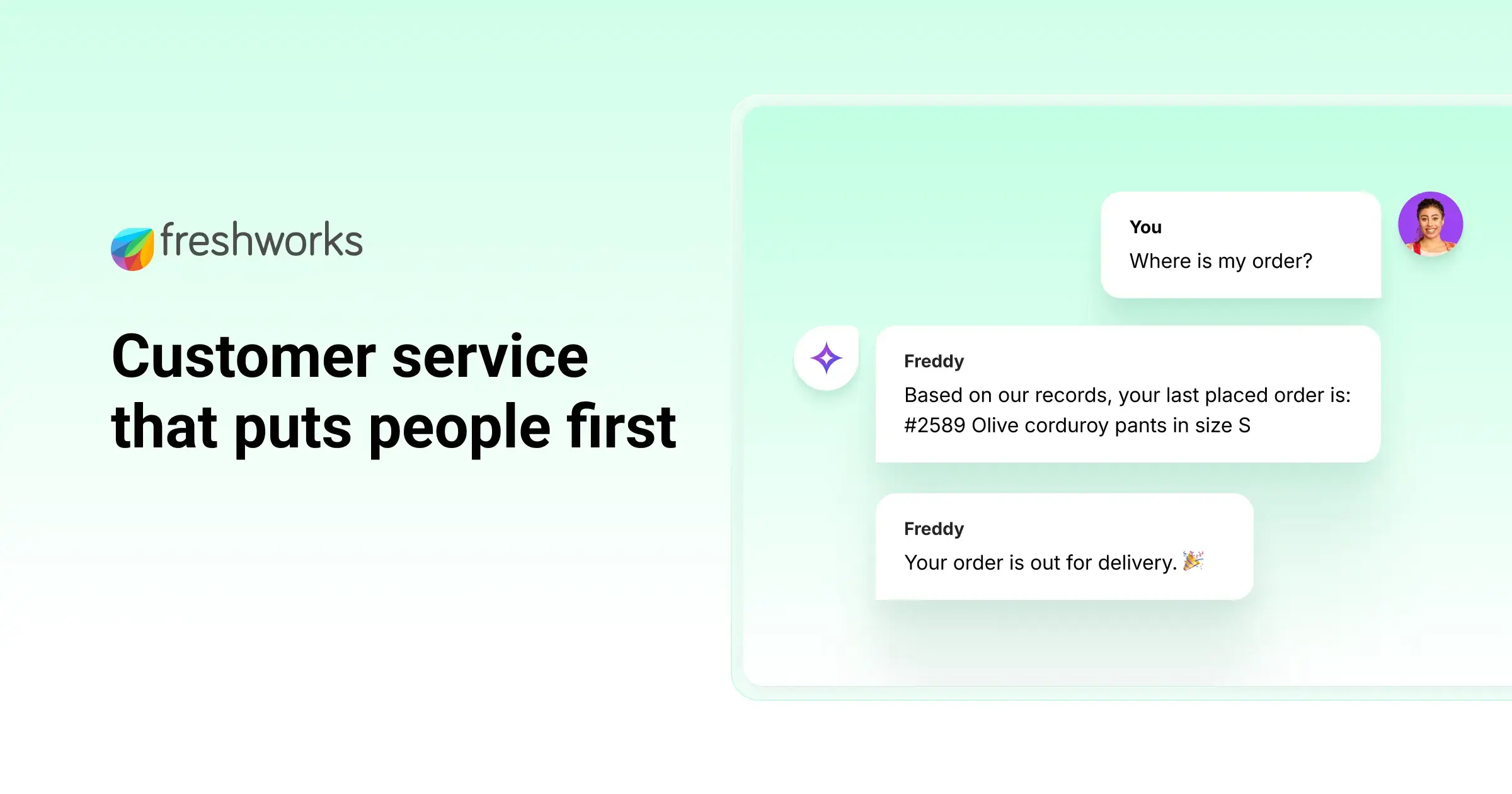 Freshdesk Freddy AI copilot for customer service teams