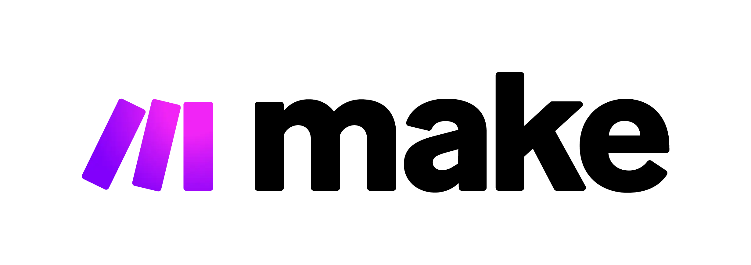 Make visual AI automation platform homepage