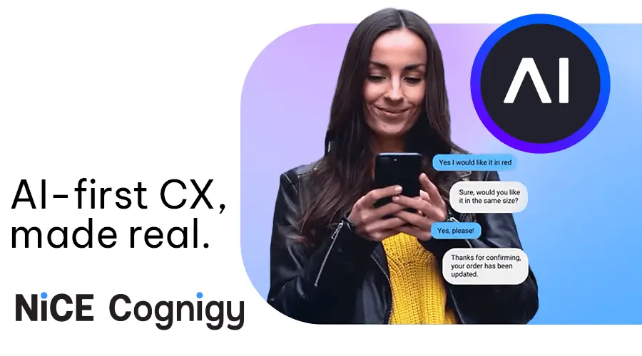 Cognigy enterprise AI voice agent platform for contact center automation