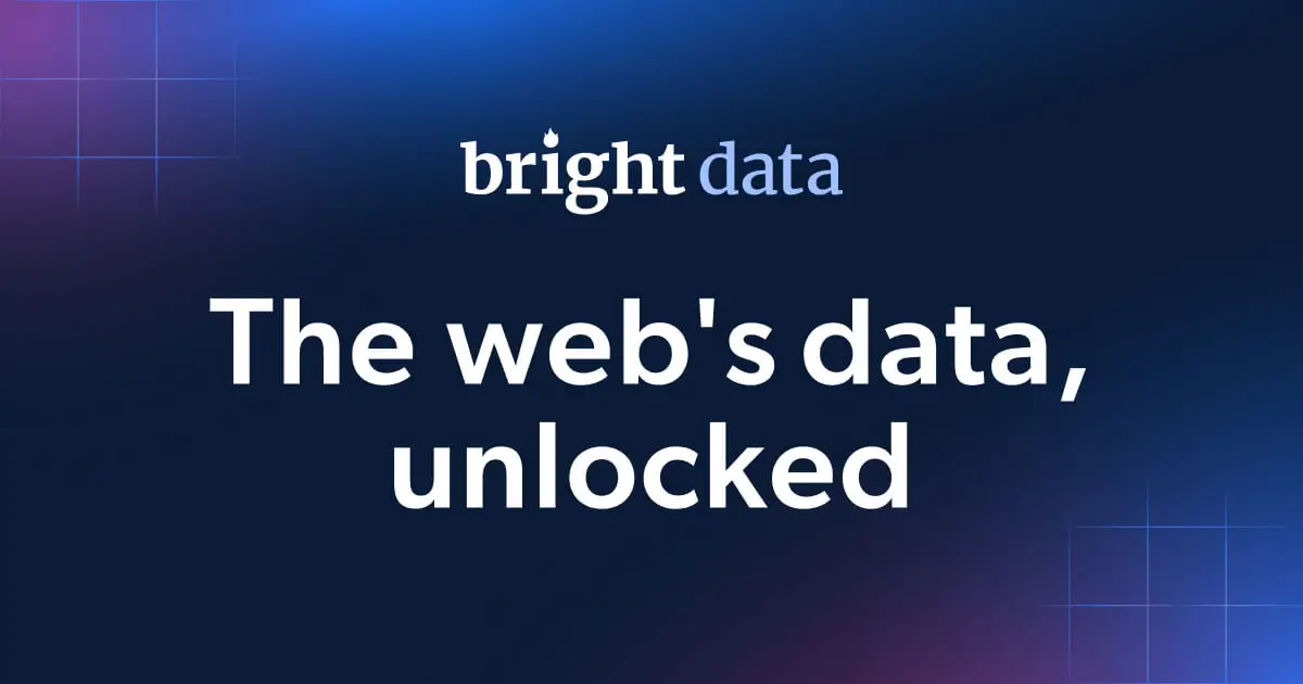 Bright Data proxy network and web data platform for large-scale scraping