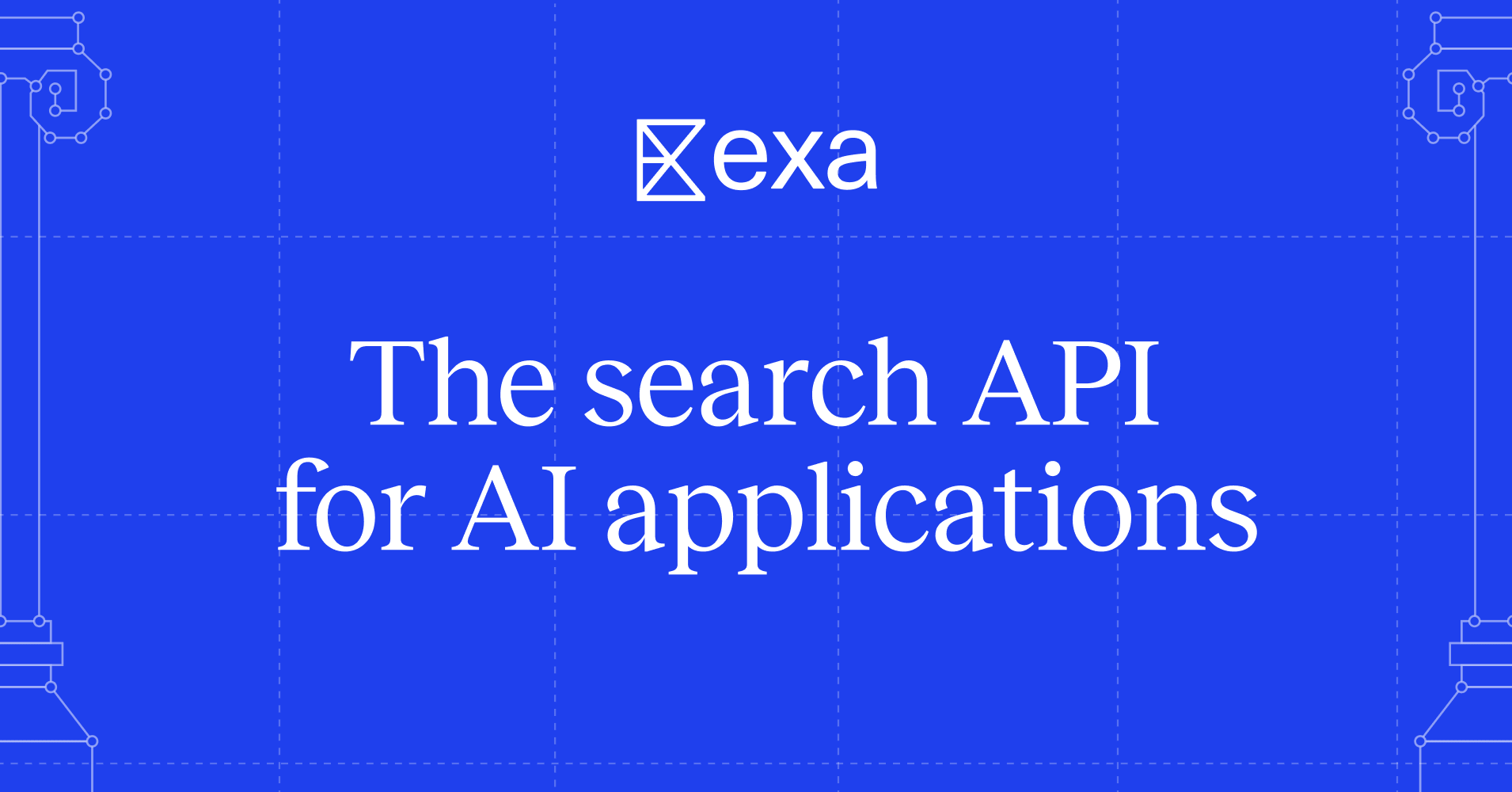 Exa neural search API returning web content for AI agents