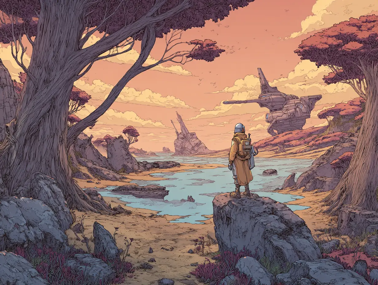 How to start an AI agent agency - futuristic landscape representing the AI agency opportunity in 2026