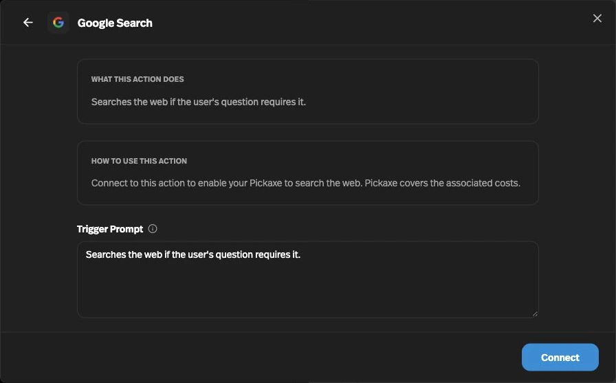 Connect suggested actions inside Auto