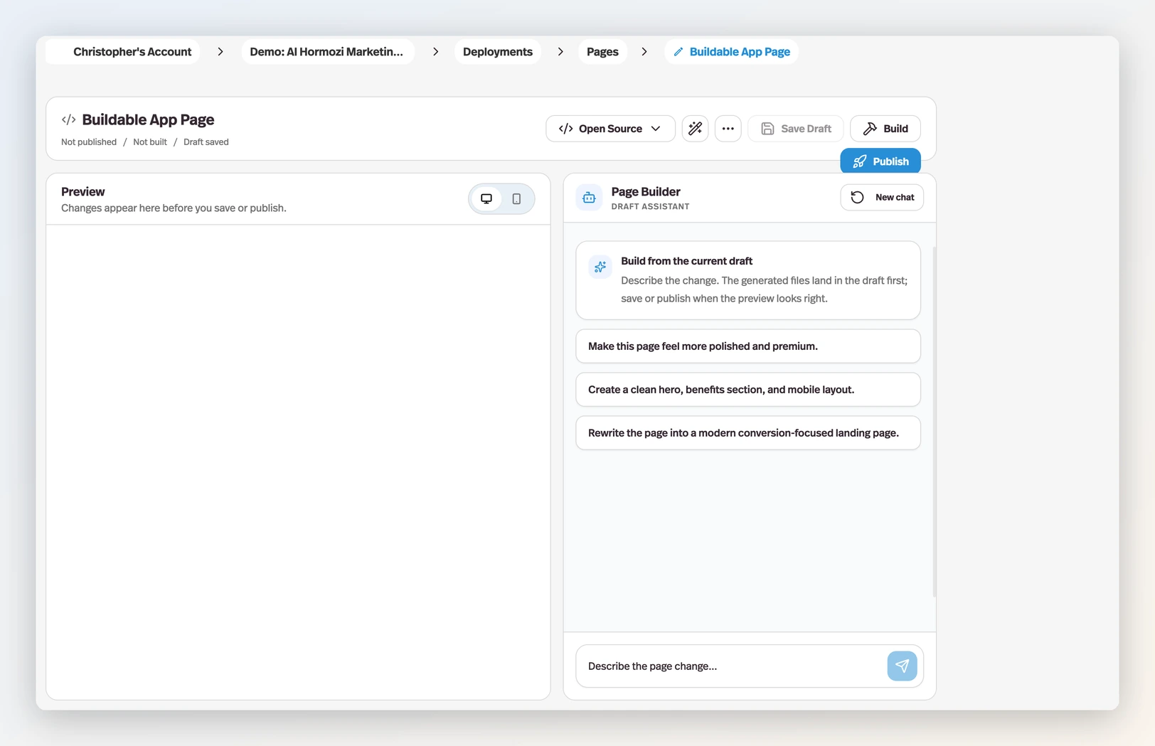 Custom Code Page Editor
