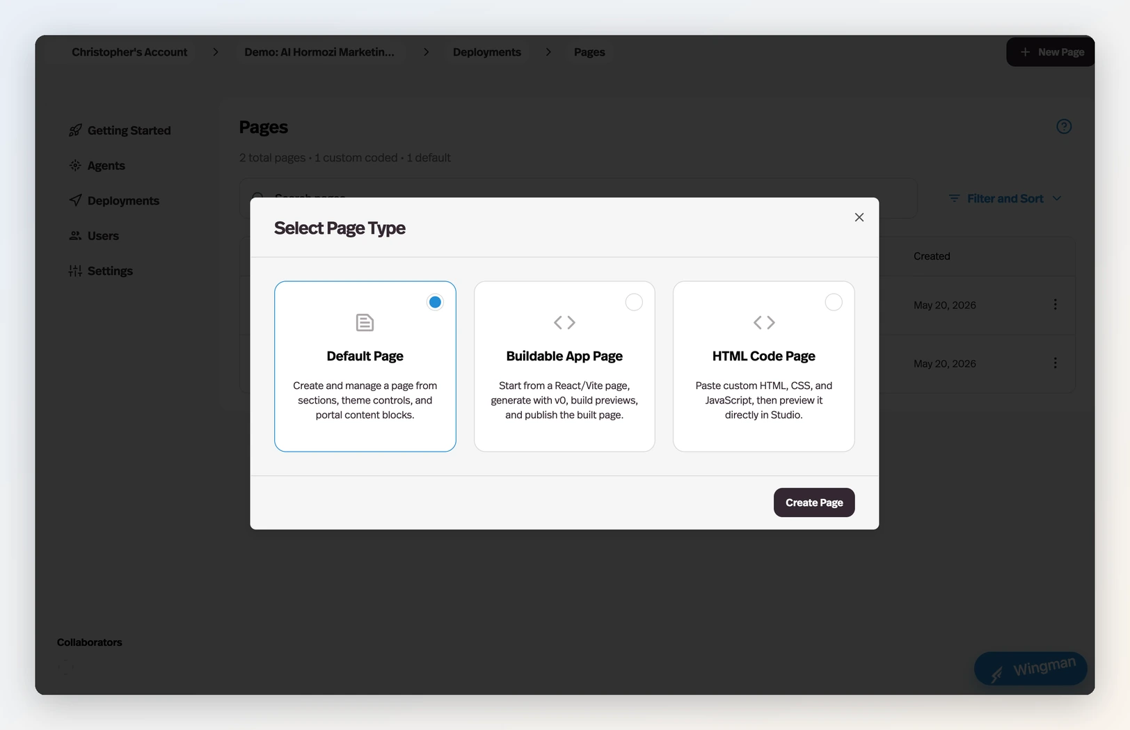 Page Types