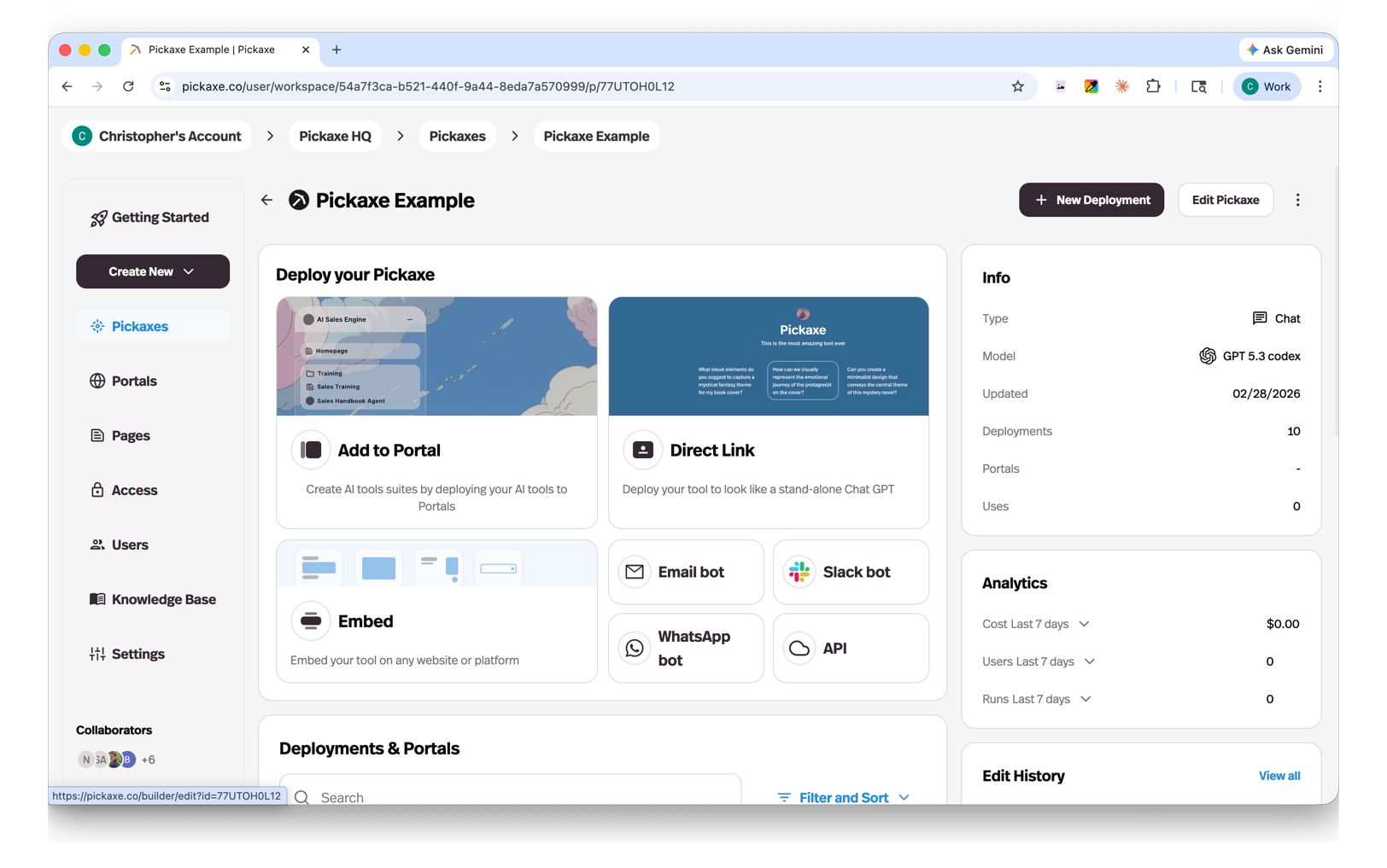 Agent Deploy Options